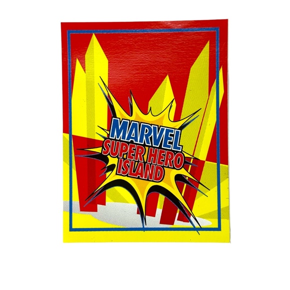 Universal Studios Marvel Super Hero Island Sticker - Picture 1 of 1